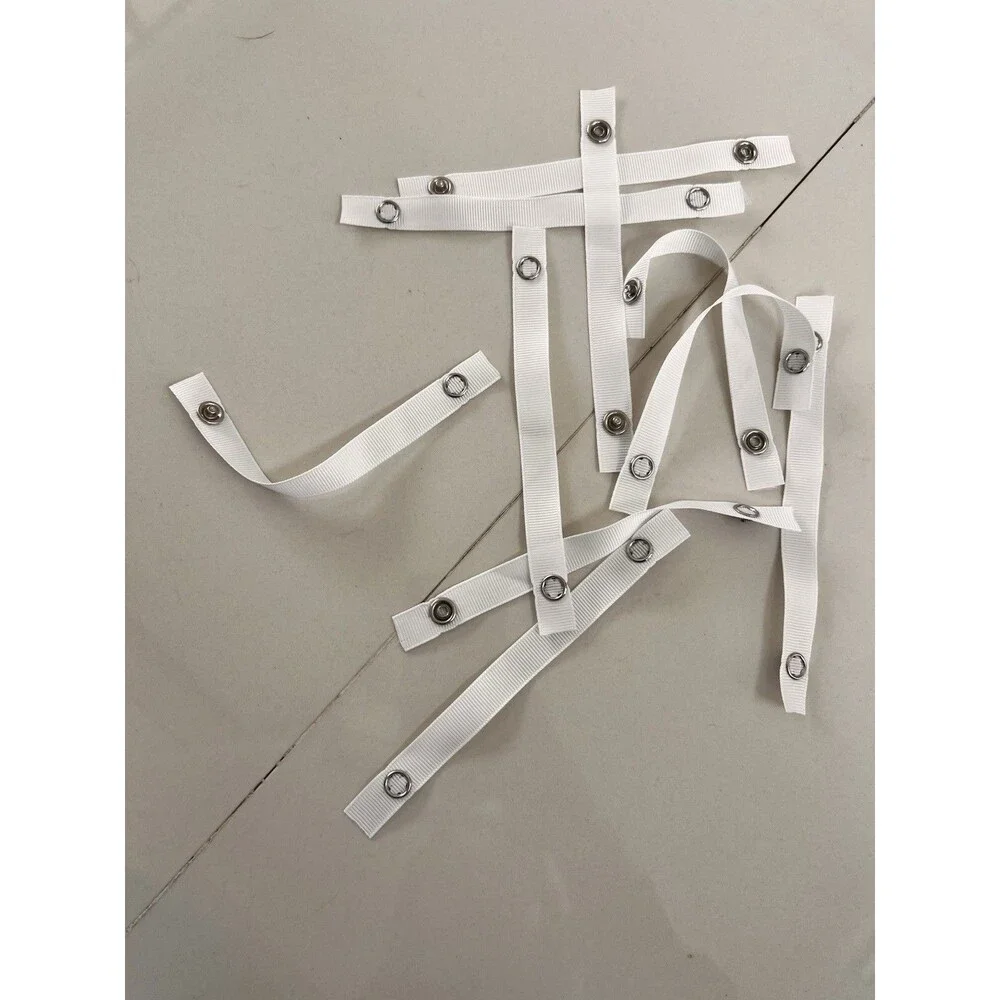 10 Piece No Sew Towel Accessory Snap Towel Hanging Strap Attach Hang Loop Quick